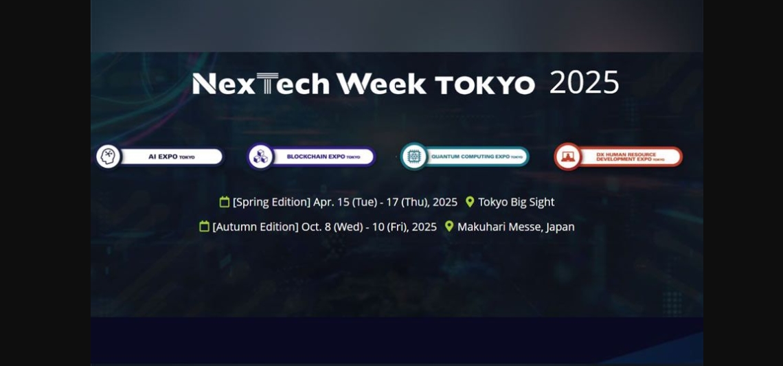 NexTech Week Tokyo Spring 2025 — крупнейшая выставка передовых технологий в Японии!