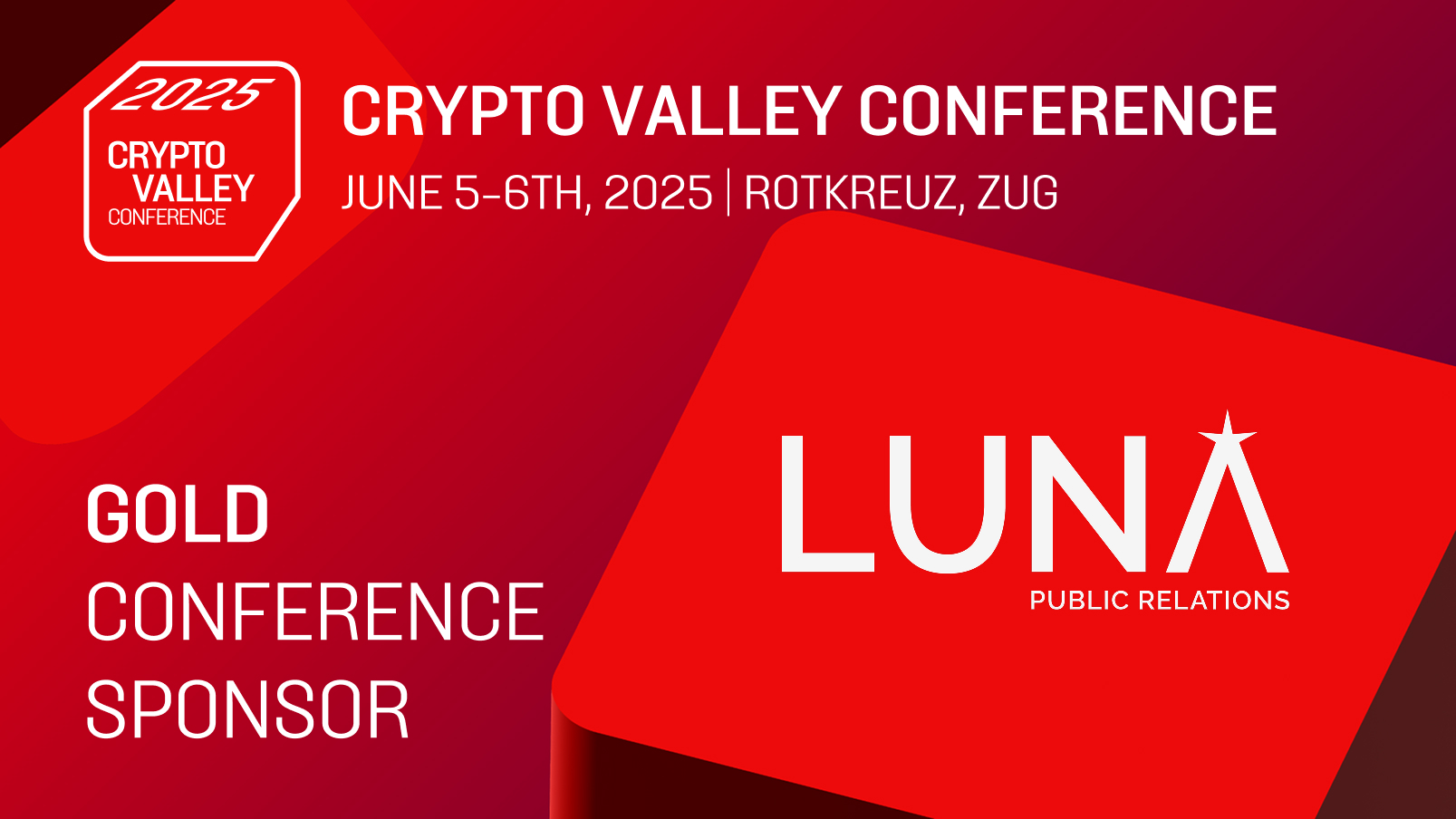 Crypto Valley Conference 2025: 5–6 июня Rotkreuz, Швейцария