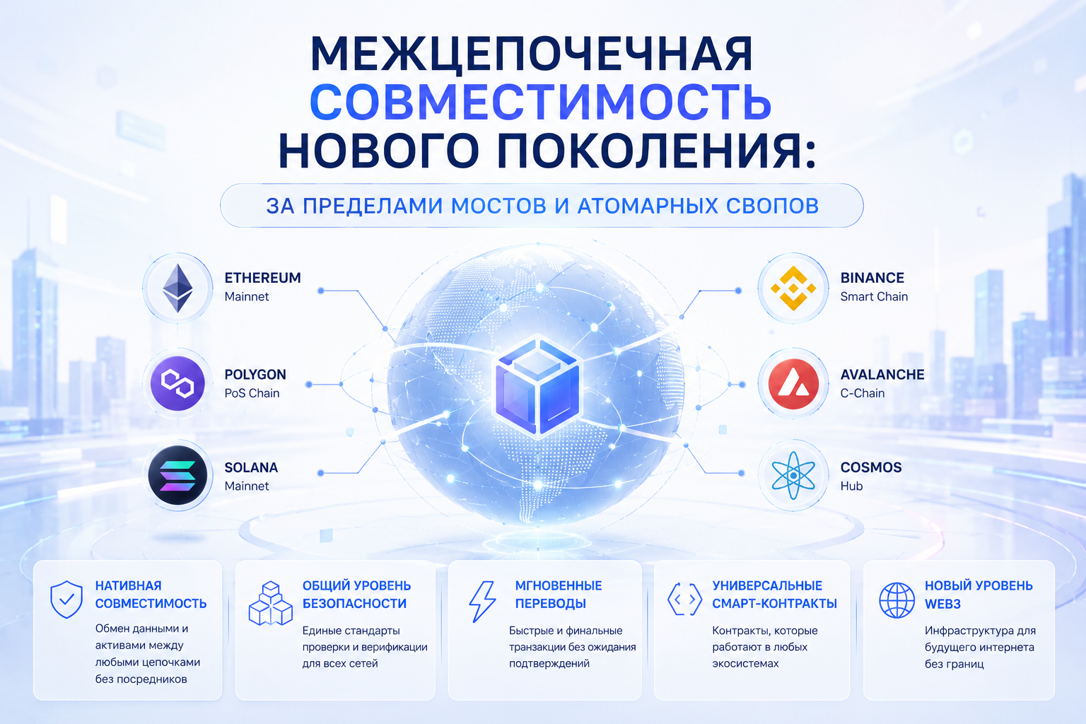 Межцепочечная совместимость нового поколения: за пределами мостов и атомарных свопов