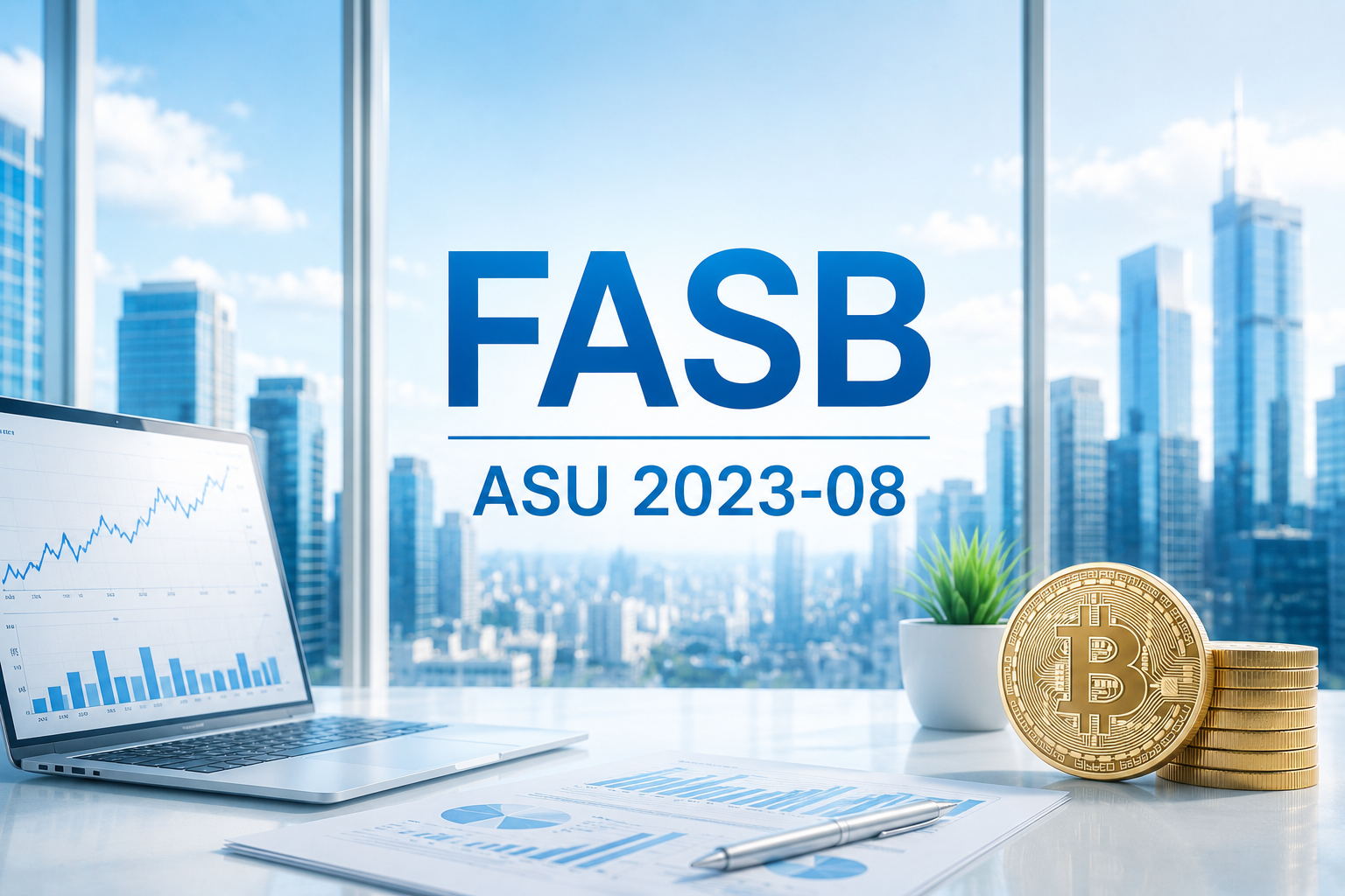 Стандарт FASB ASU 2023-08 изменил правила учёта крипты для корпораций — обложка разбора Cryptium