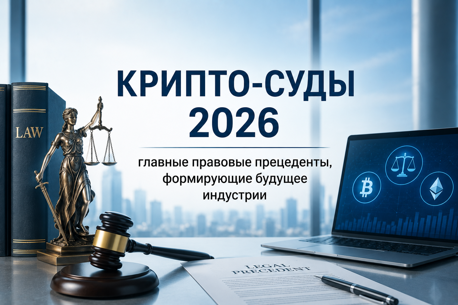 Крипто-суды 2026: главные правовые прецеденты, формирующие будущее индустрии