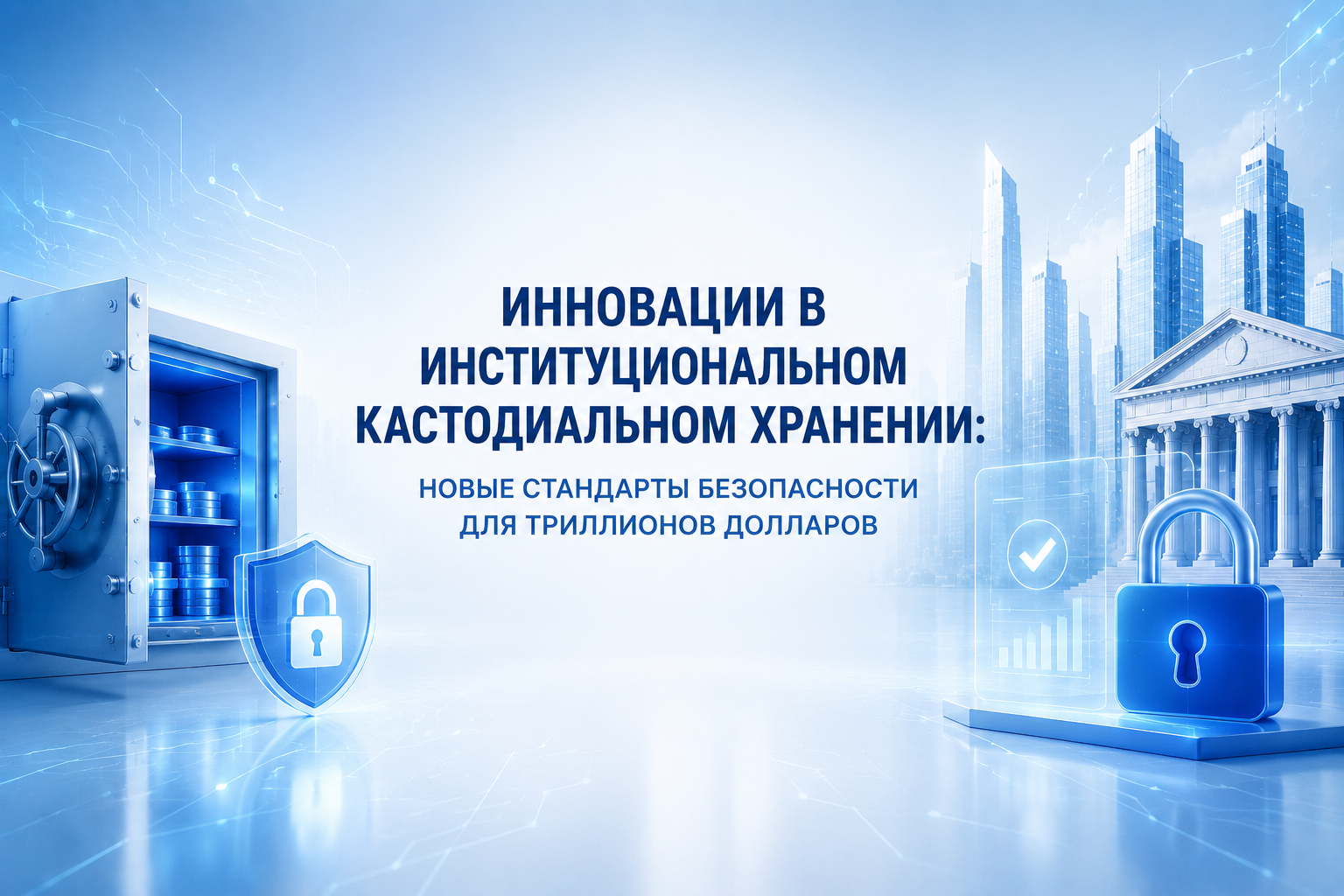 Инновации в институциональном кастодиальном хранении: новые стандарты безопасности для триллионов долларов