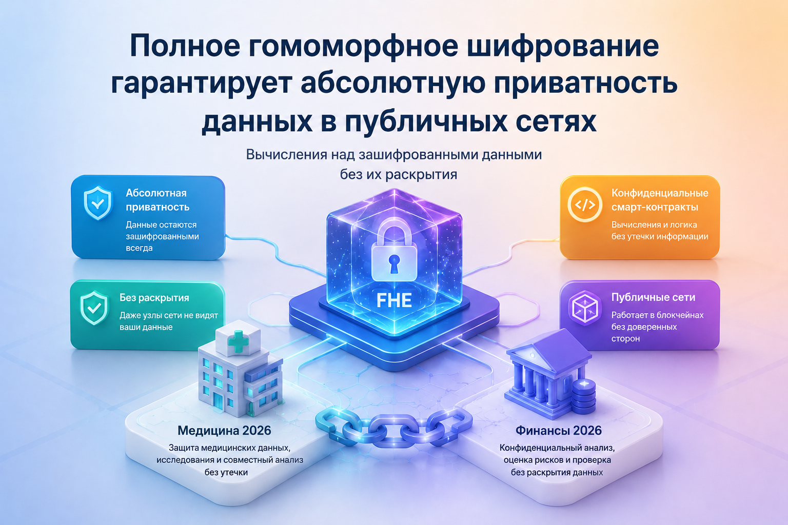 Полное гомоморфное шифрование гарантирует абсолютную приватность данных в публичных сетях