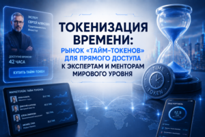 Токенизация времени: рынок тайм-токенов для доступа к экспертам и менторам — обложка разбора Cryptium