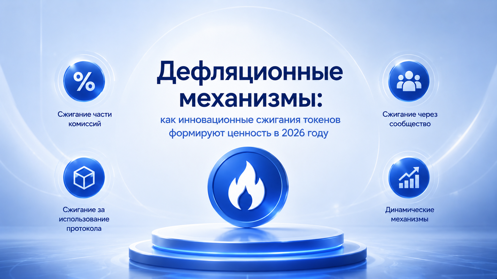 Дефляционные механизмы: как инновационные сжигания токенов формируют ценность в 2026 году