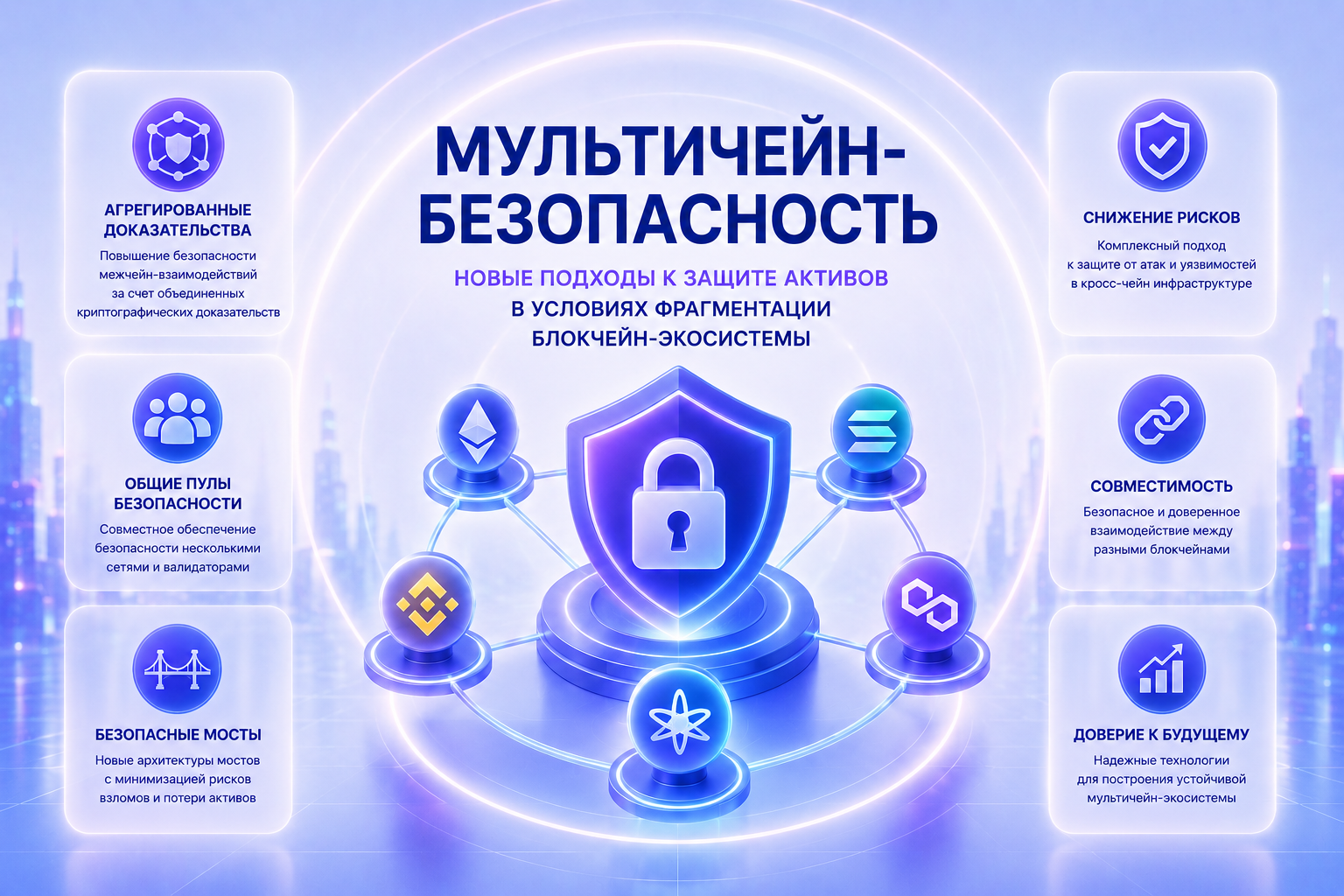 Мультичейн-безопасность: Новые подходы к защите активов в условиях фрагментации блокчейн-экосистемы