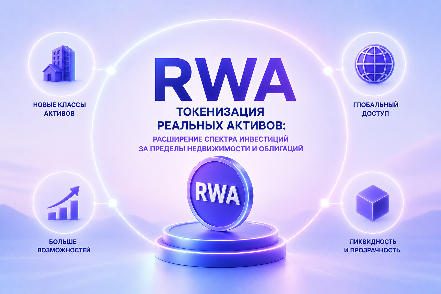Токенизация реальных активов (RWA): Расширение спектра инвестиций за пределы недвижимости и облигаций