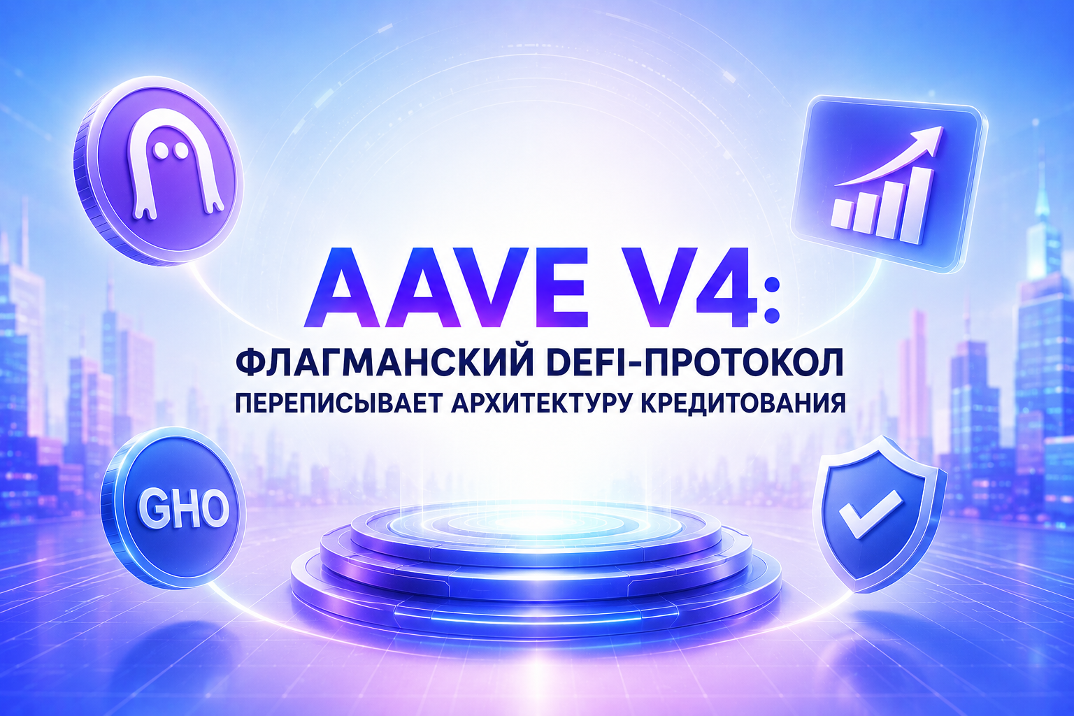 Aave V4: флагманский DeFi-протокол переписывает архитектуру кредитования