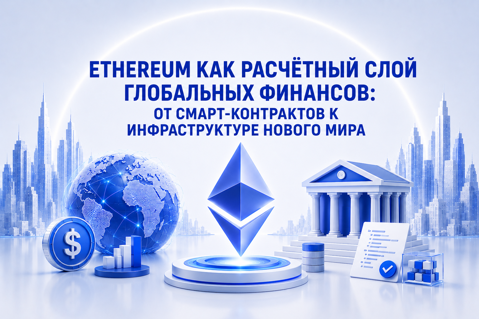 Ethereum как расчётный слой глобальных финансов: от смарт-контрактов к инфраструктуре нового мира