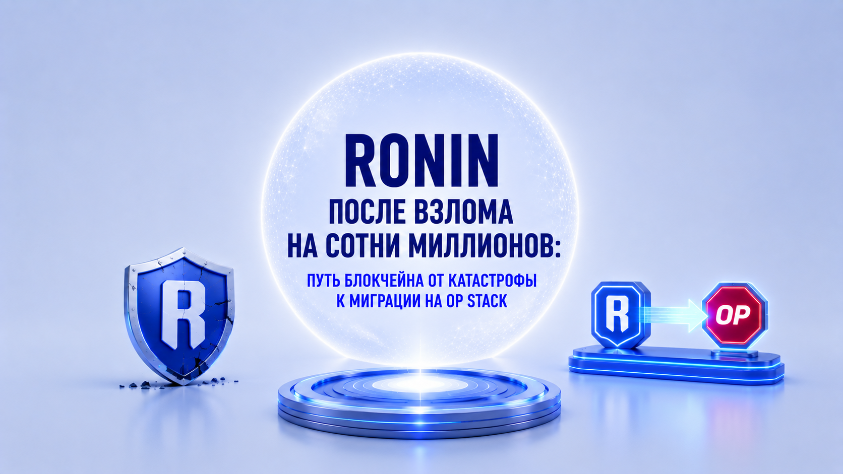 Ronin после взлома на сотни миллионов: путь блокчейна от катастрофы к миграции на OP Stack
