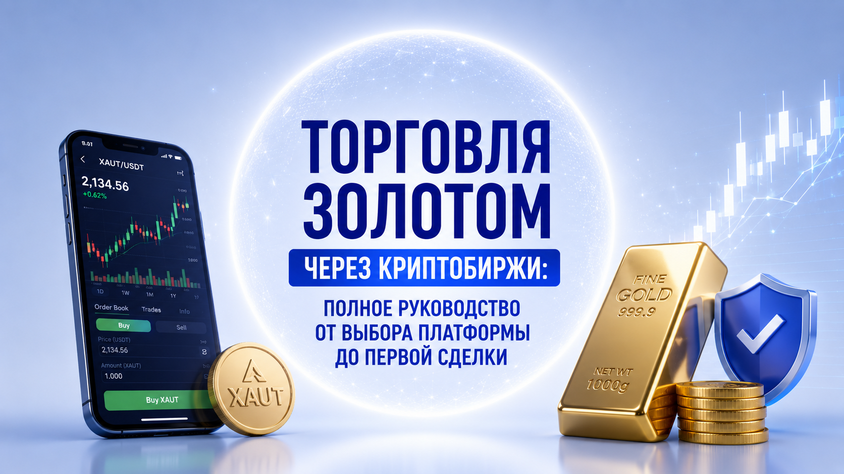 Торговля золотом через криптобиржи: полное руководство от выбора платформы до первой сделки