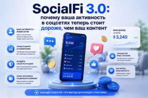 SocialFi 3.0 в 2026: как зарабатывать на Farcaster, Lens Protocol, Kaito и Paragraph. Реальные цифры доходности кураторов $300-700/мес. Почему активность ценнее контента.