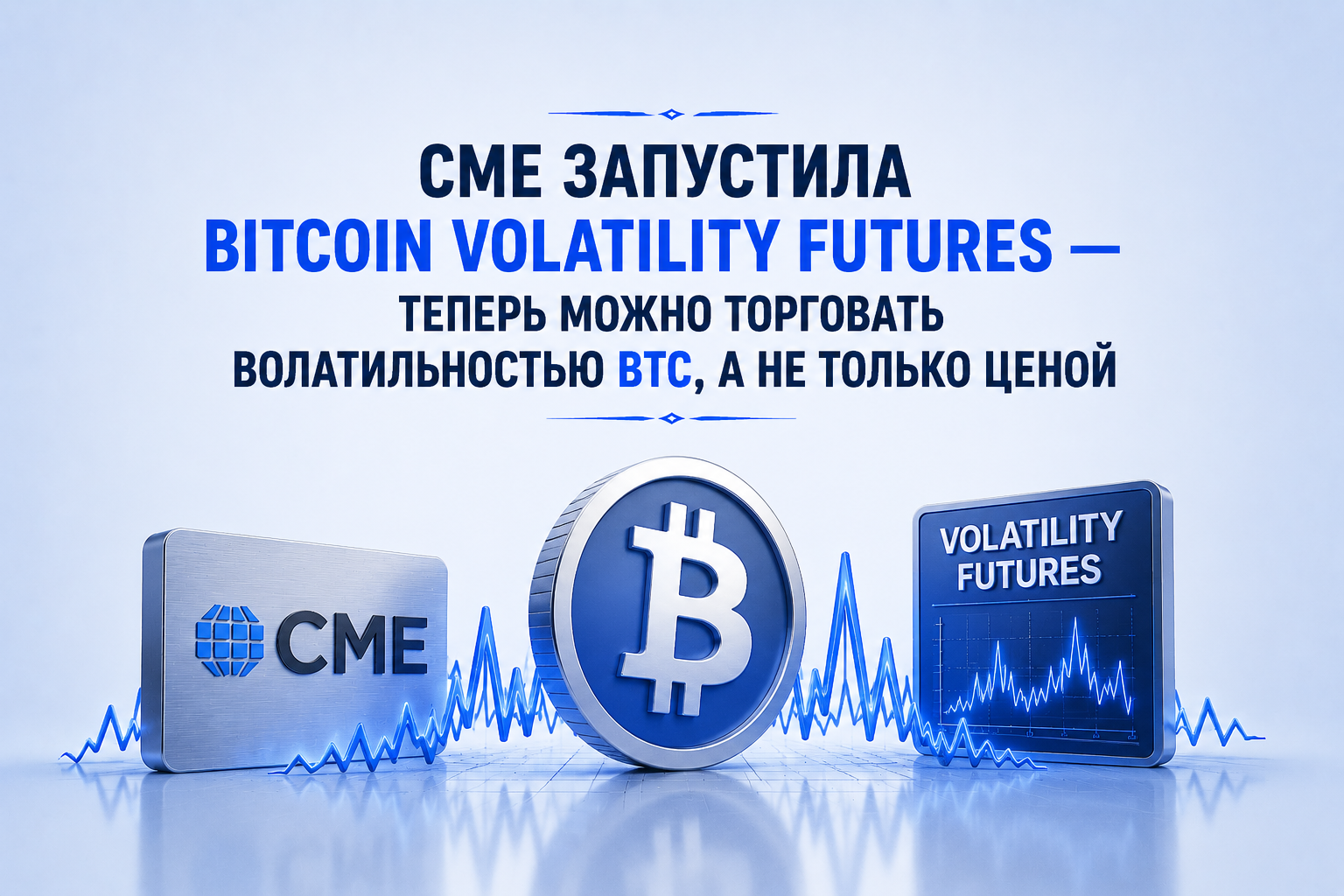 CME запустила Bitcoin Volatility Futures — теперь можно торговать волатильностью BTC, а не только ценой