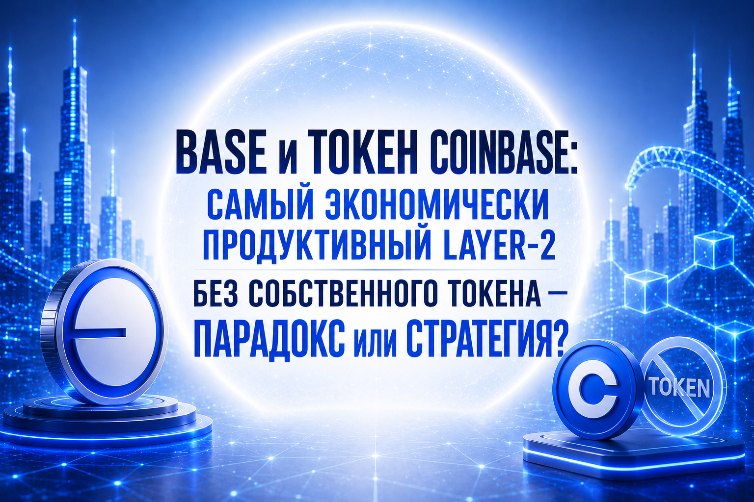 Base и токен Coinbase: самый экономически продуктивный Layer-2 без собственного токена — парадокс или стратегия