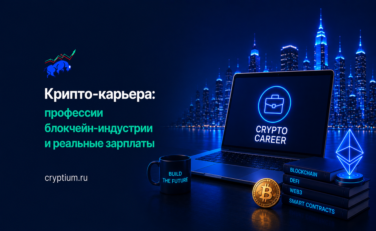 Крипто-карьера: профессии блокчейн-индустрии и реальные зарплаты 2026