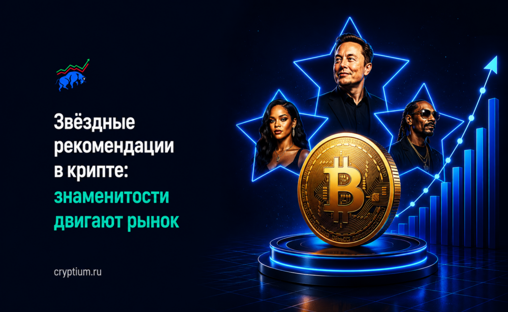 Звёздные рекомендации в крипте: знаменитости двигают рынок