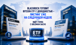 BlackRock готовит Bitcoin ETF с доходностью — листинг уже на следующей неделе, идёт гонка с Goldman Sachs