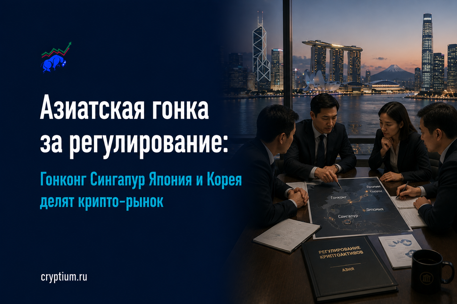 Азиатская гонка за регулирование: Гонконг Сингапур Япония и Корея делят крипто-рынок