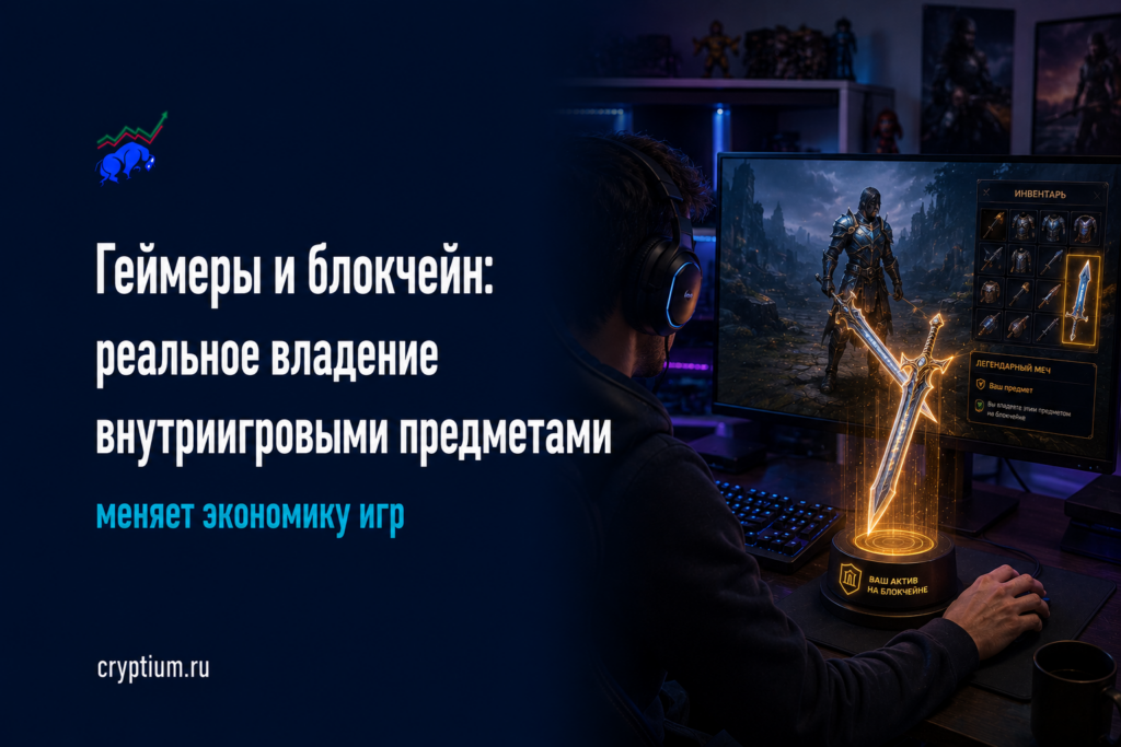 Геймеры и блокчейн: реальное владение внутриигровыми предметами меняет экономику игр