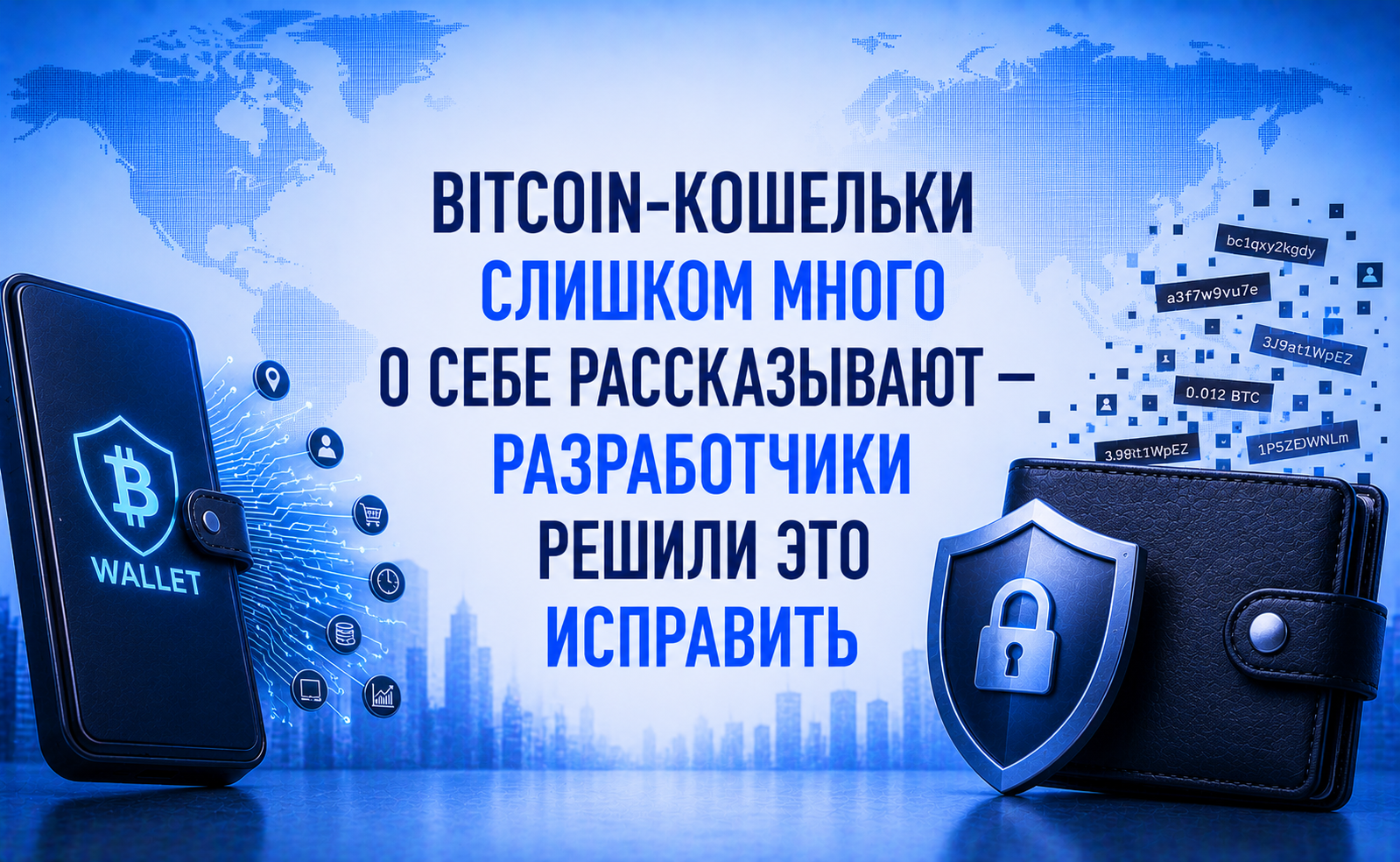 Bitcoin-кошельки слишком много о себе рассказывают — разработчики решили это исправить