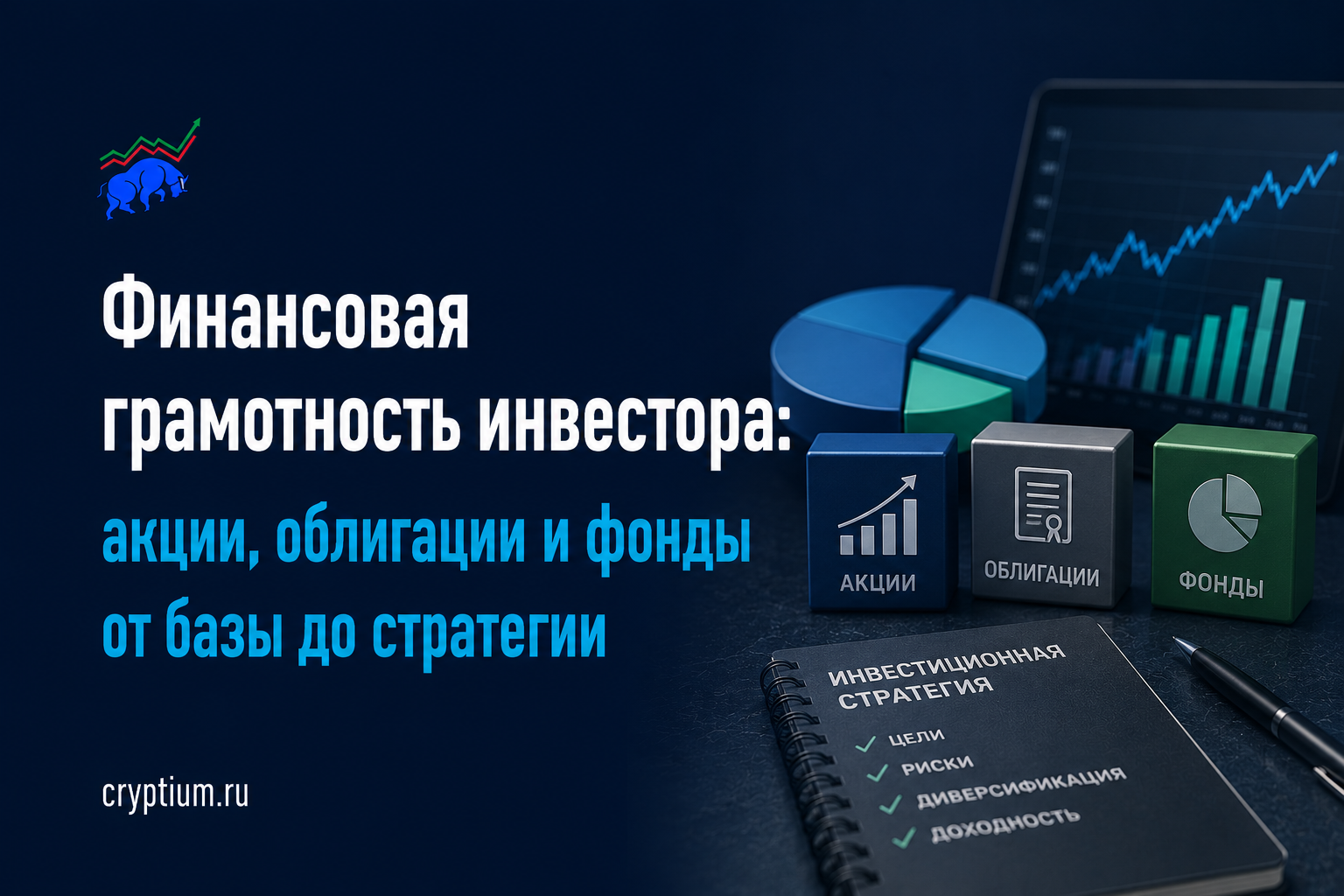 Финансовая грамотность инвестора: акции, облигации и фонды от базы до стратегии