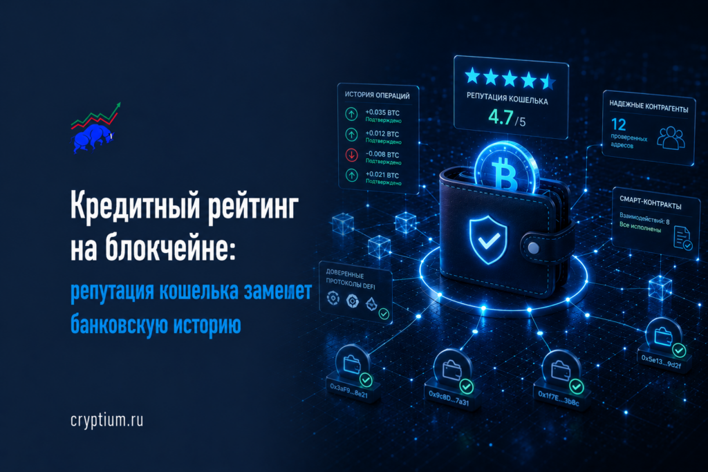 Кредитный рейтинг на блокчейне: репутация кошелька заменяет банковскую историю