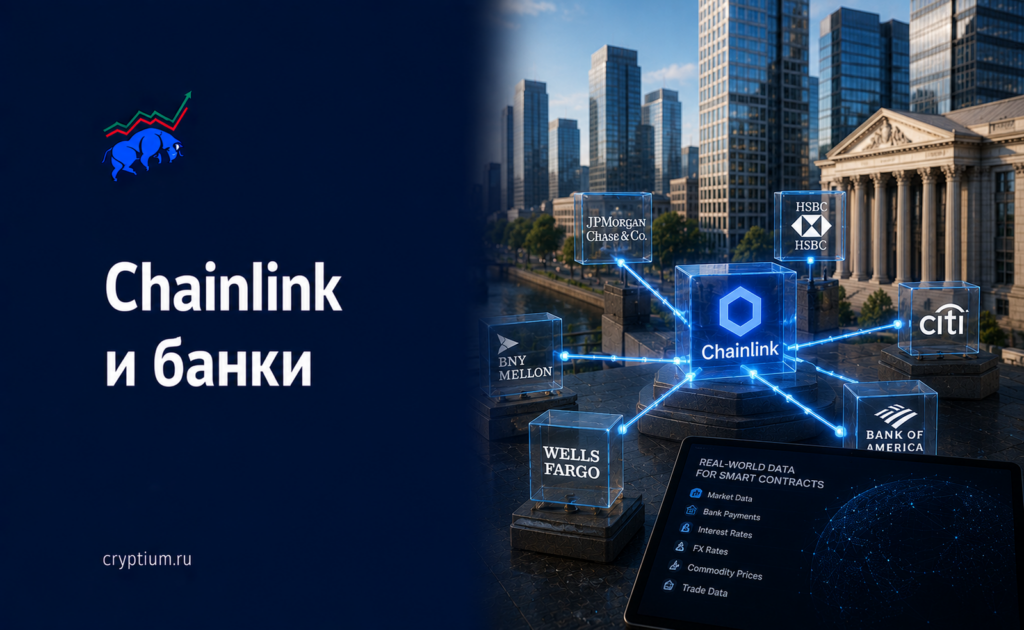 Chainlink и банки: стейблкоины входят в межбанковские расчёты двух континентов