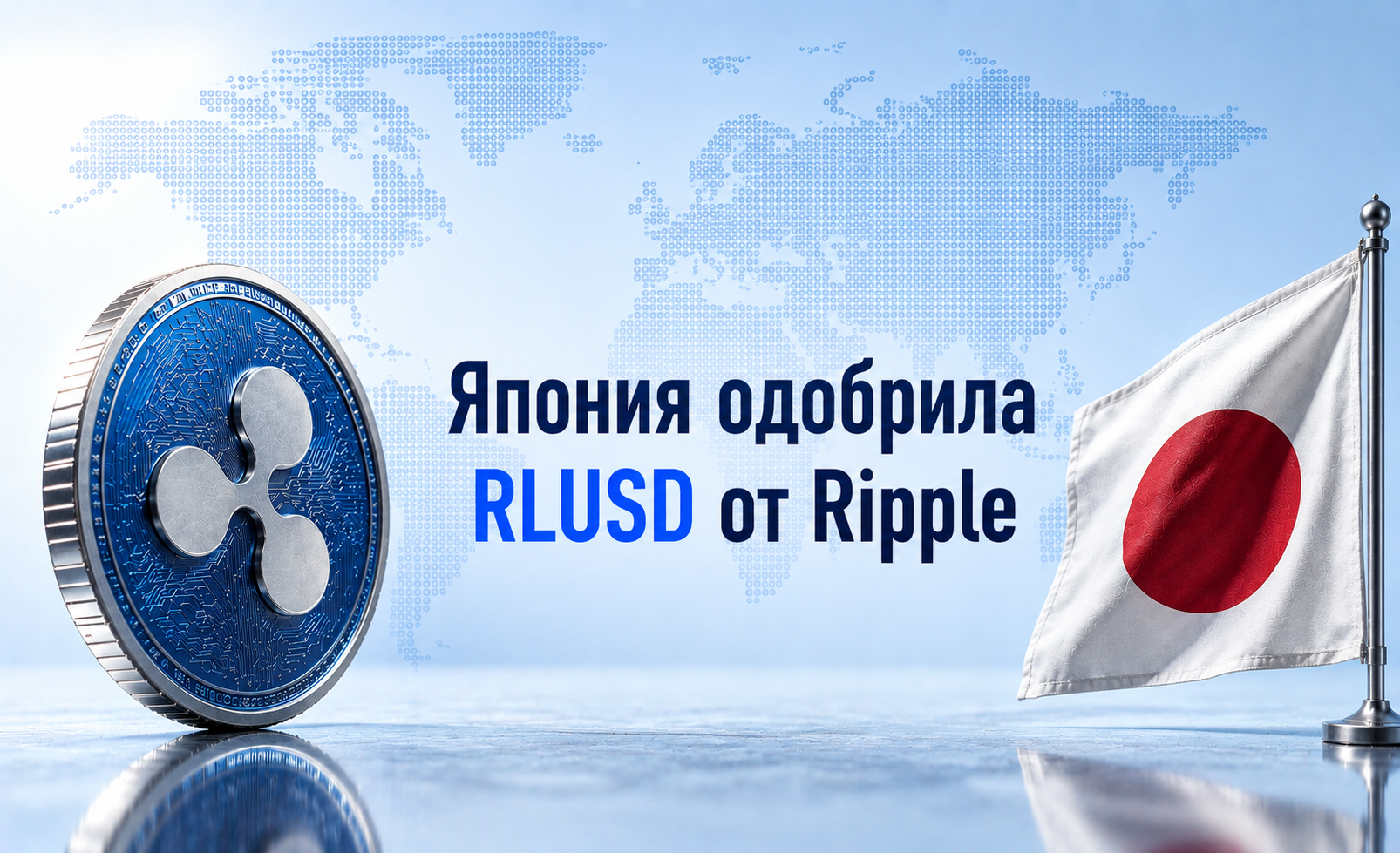 Япония одобрила стейблкоин RLUSD от Ripple — первый иностранный доллар-стейблкоин в строгом японском реестре