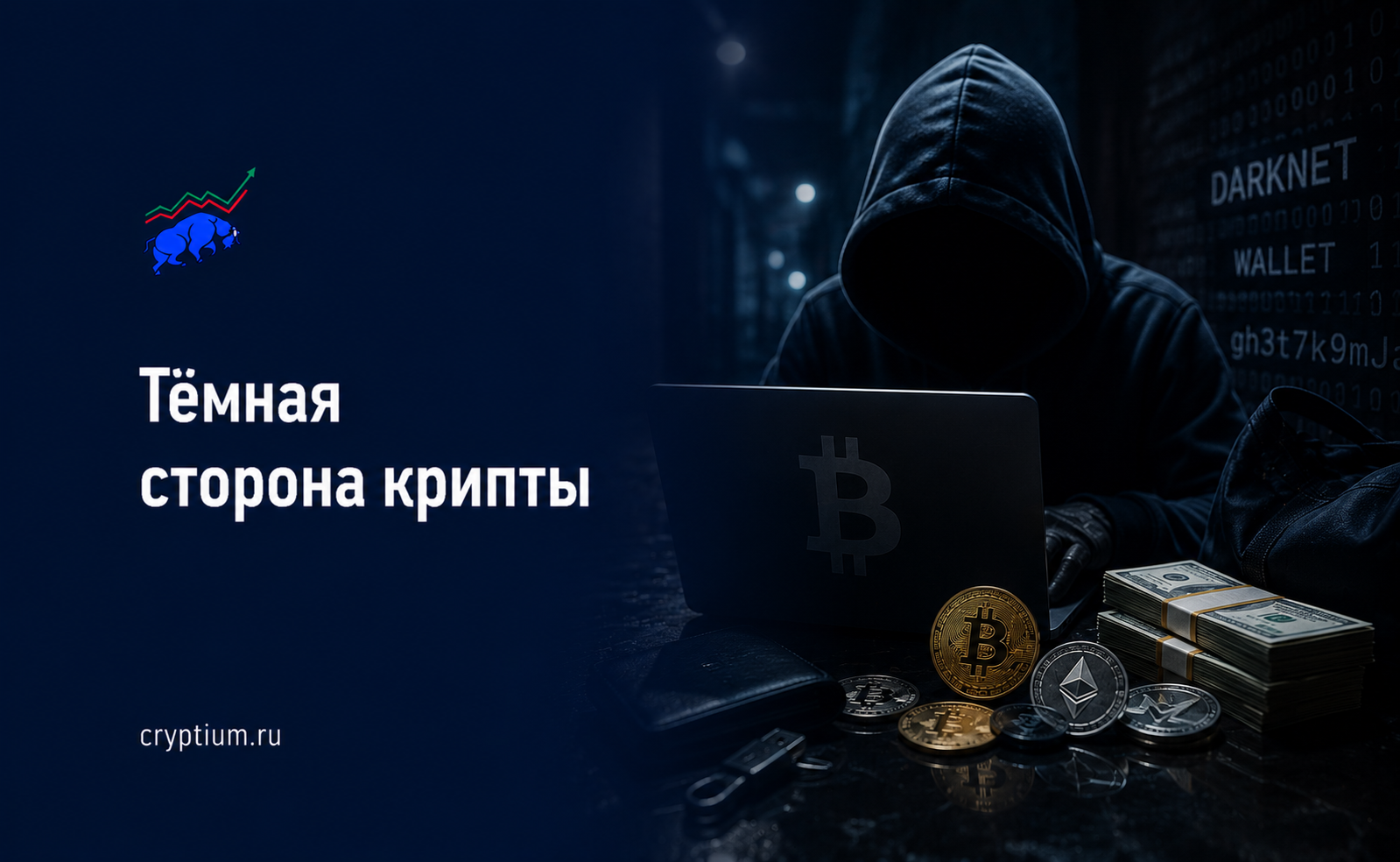 Тёмная сторона крипты: как цифровые активы становятся инструментом нелегального финансирования