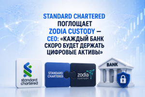 Standard Chartered поглощает Zodia Custody — CEO: «Каждый банк скоро будет держать цифровые активы»