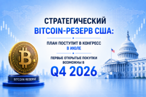 Стратегический Bitcoin-резерв США: план поступит в Конгресс в июле — первые открытые покупки возможны в Q4 2026