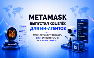 MetaMask выпустил кошелёк для ИИ-агентов — теперь боты могут торговать в DeFi самостоятельно, но в ваших лимитах