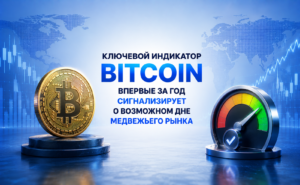 Ключевой индикатор Bitcoin впервые за год сигнализирует о возможном дне медвежьего рынка