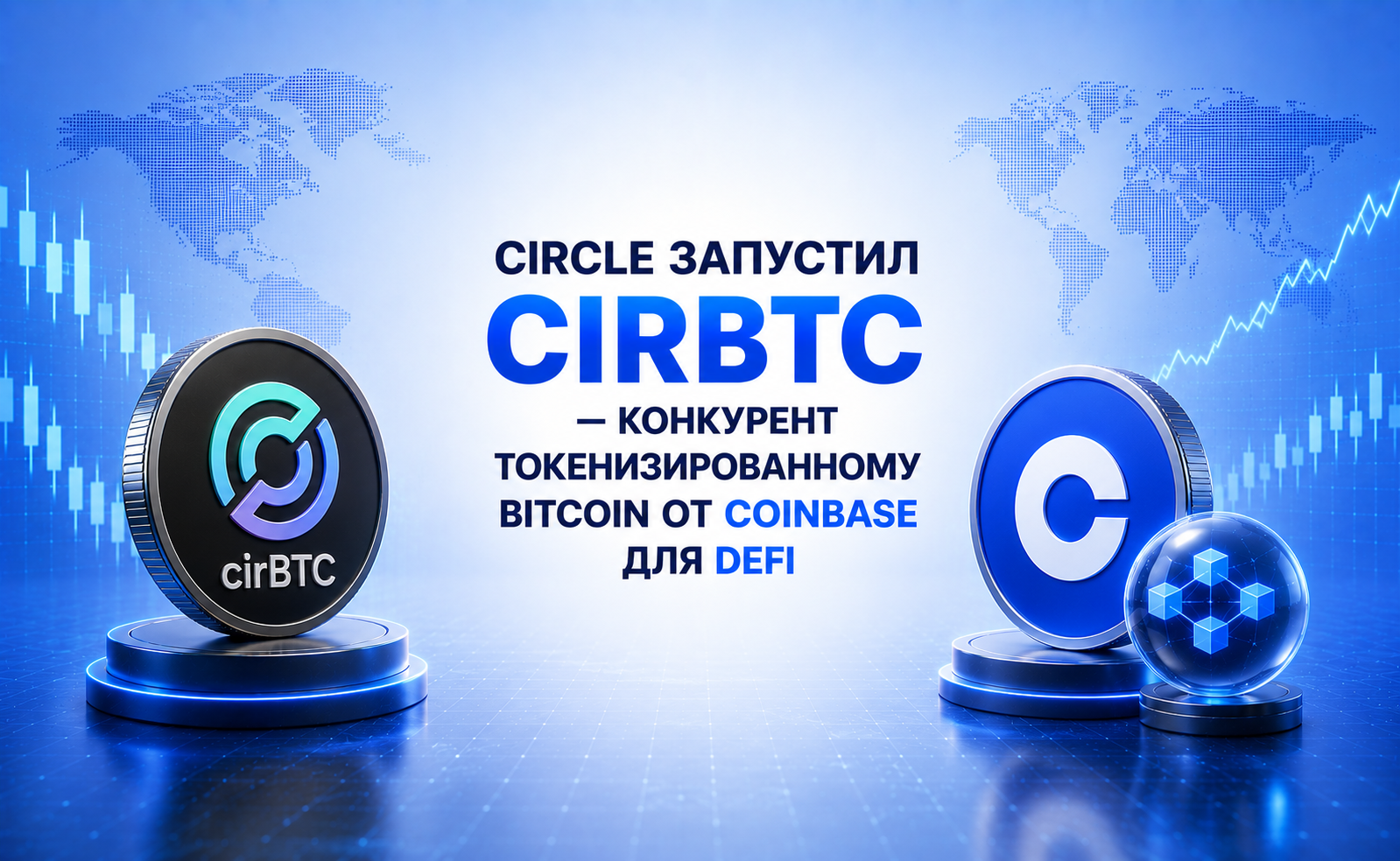 Circle запустил cirBTC — конкурент токенизированному Bitcoin от Coinbase для DeFi