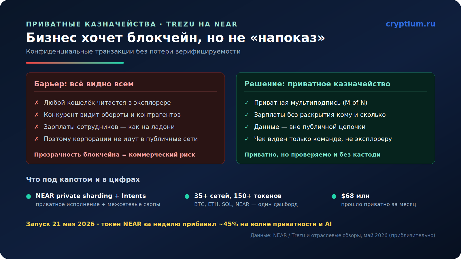 NEAR и приватные казначейства(image)
