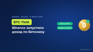 Binance запустила BTC Yield — доход для держателей биткоина через покрытые колл-опционы