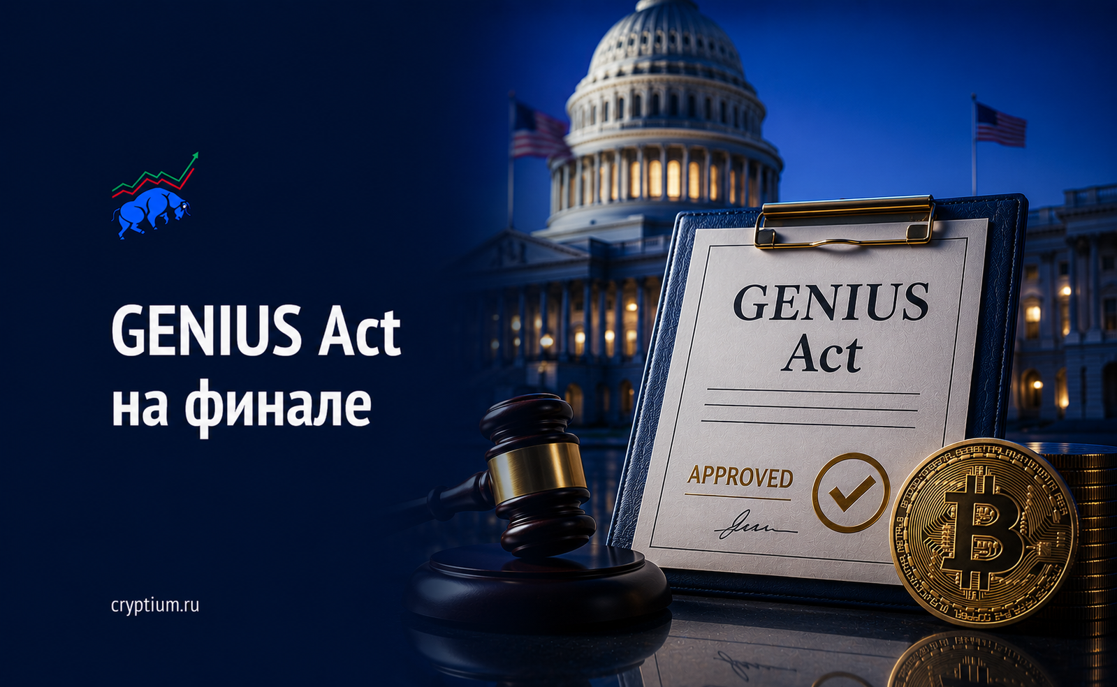 GENIUS Act на финале: регуляторы США публикуют правила для стейблкоинов
