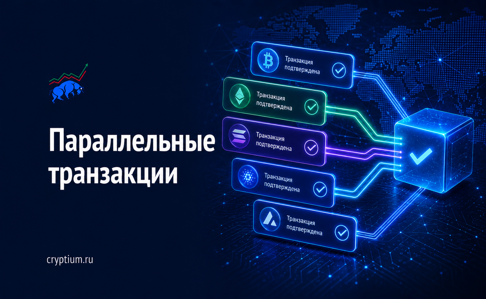 Параллельные транзакции: архитектура блокчейна без ограничений по скорости