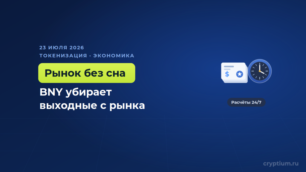 Крупнейший банк-кастодиан убирает выходные из рынка гособлигаций США
