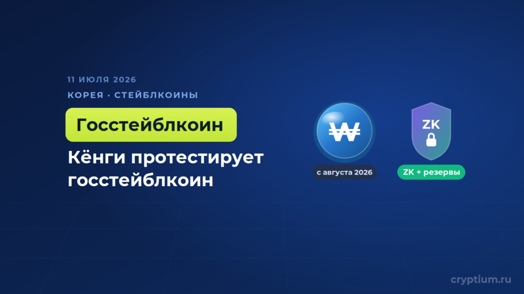 Провинция Кёнги запускает первый в Южной Корее государственный проект стейблкоина