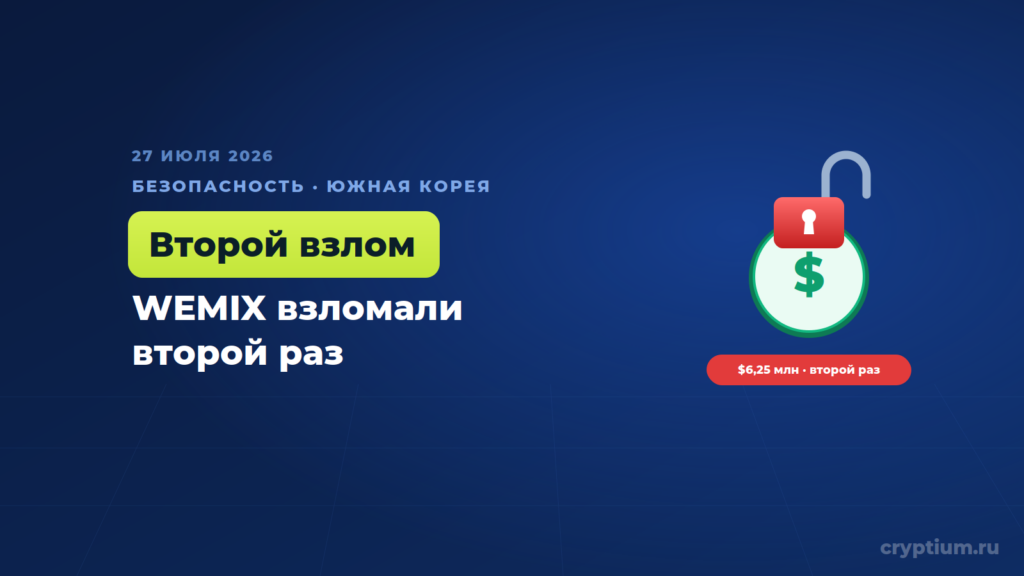 Хакеры захватили WEMIX и выпустили стейблкоины на $5,2 млн