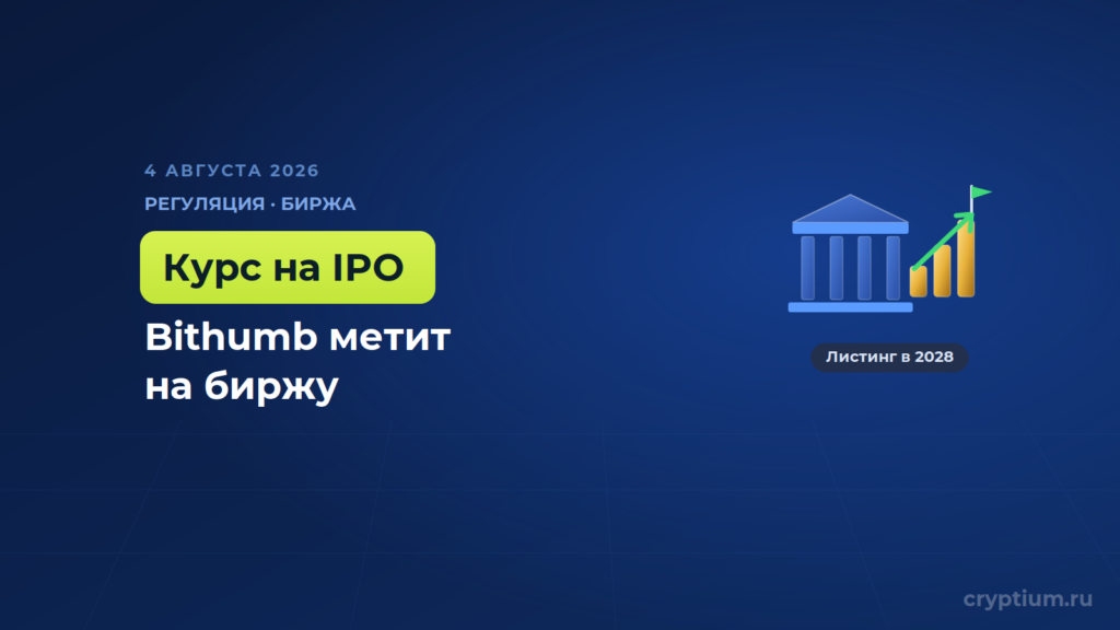 Bithumb перенесла выход на биржу на 2028 год и сделала ставку на прозрачность