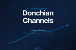 Donchian Channels — Каналы Дончяна — индикатор криптовалют — cryptium.ru