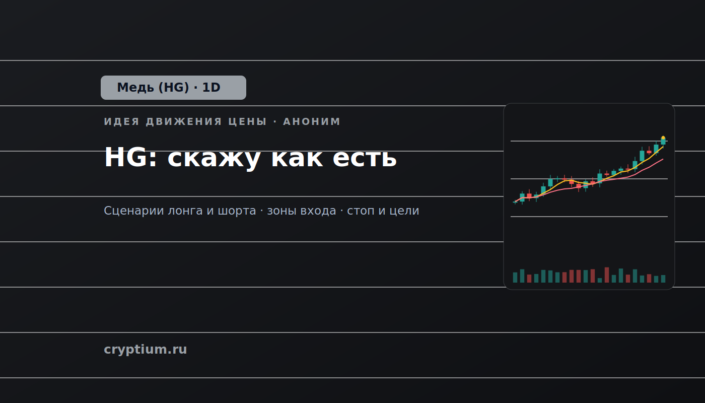 Баннер идеи Медь (HG) — HG: скажу как есть