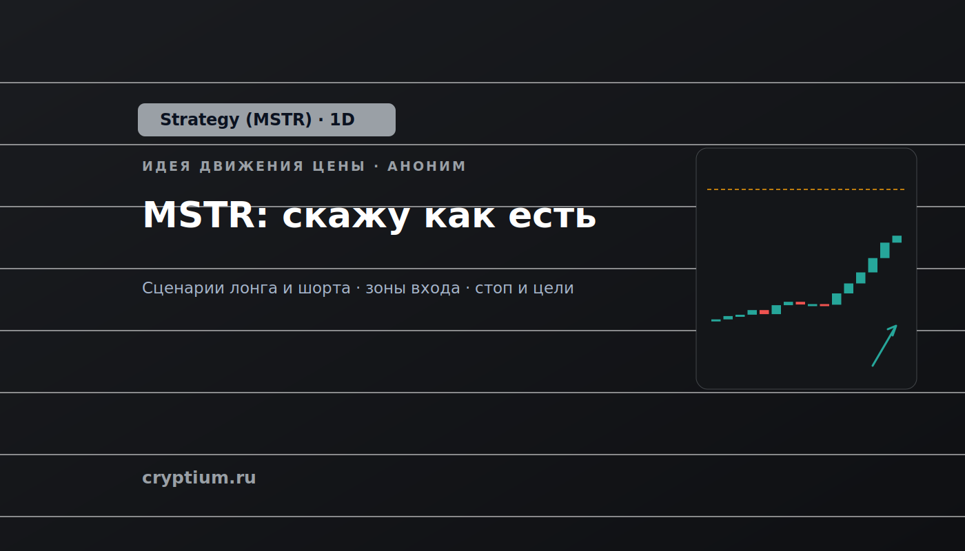 Баннер идеи Strategy (MSTR) — MSTR: скажу как есть