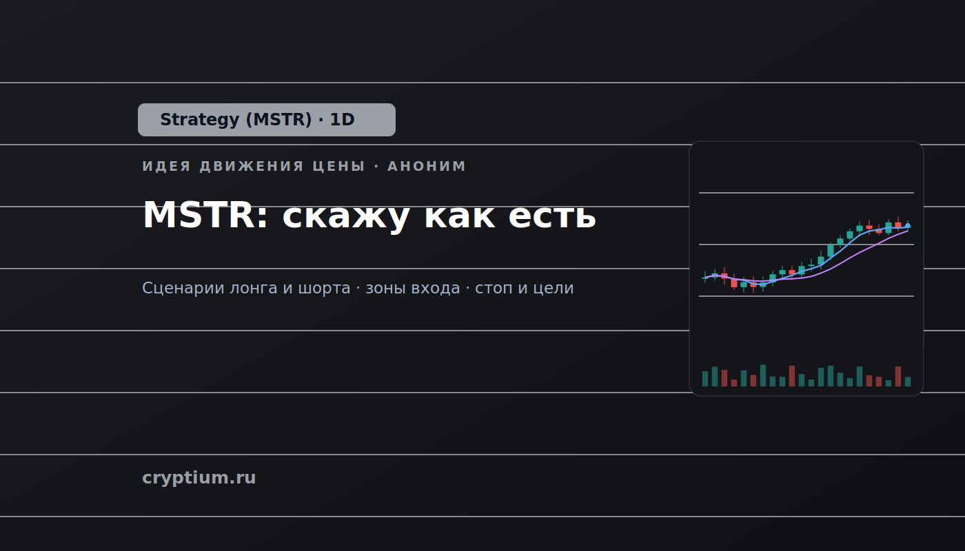 Баннер идеи Strategy (MSTR) — MSTR: скажу как есть