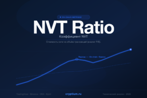 NVT Ratio — Коэффициент NVT — индикатор криптовалют — cryptium.ru