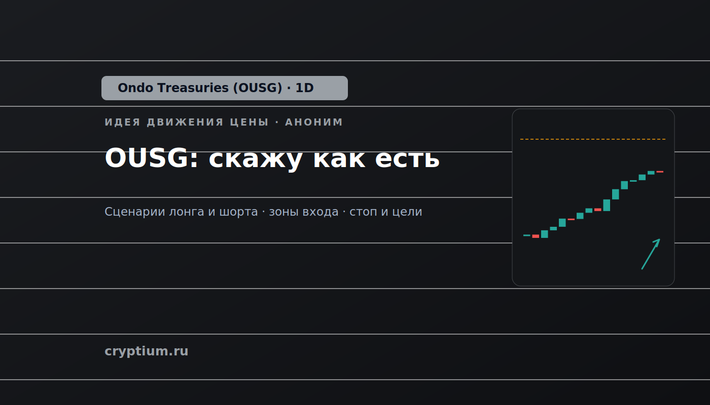 Баннер идеи Ondo Treasuries (OUSG) — OUSG: скажу как есть