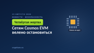 Микросхема как символ сетевой инфраструктуры — цепочки прекращают выпуск блоков по рекомендации разработчика модуля