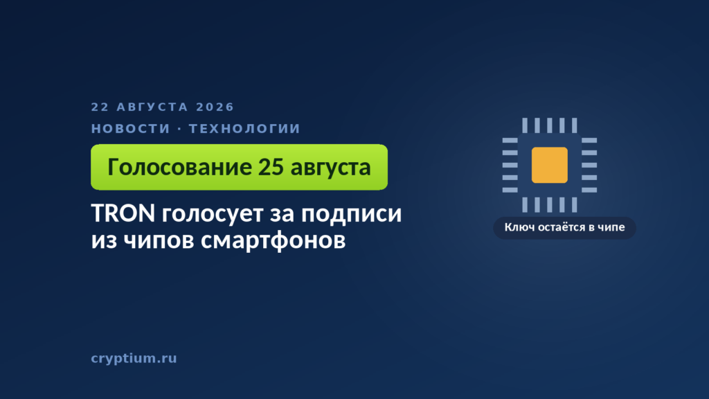 Микросхема на тёмном фоне — образ чипа безопасности, чьи подписи научится проверять сеть
